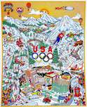 Charles Fazzino Art Charles Fazzino Art Olympic Games, 2002 - Salt Lake City (BZ)
